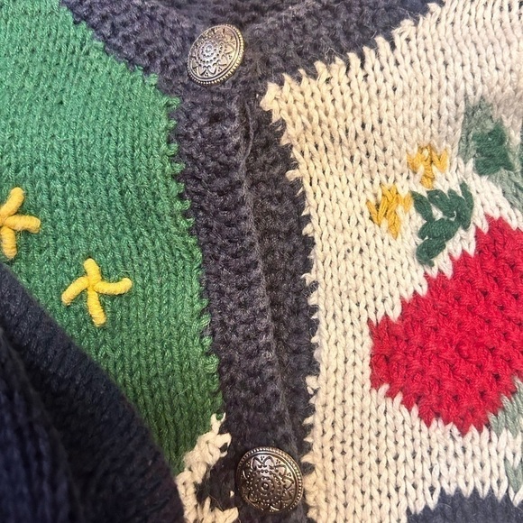 Cardigan, quite unique. 55% Ramie 40% Cotton. - Picture 4 of 6